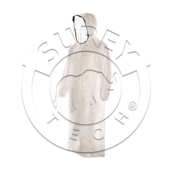 LDPE-PONCHO MIT ÄRMELN