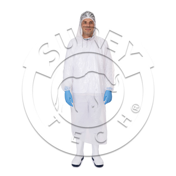 LDPE-PONCHO MIT ÄRMELN