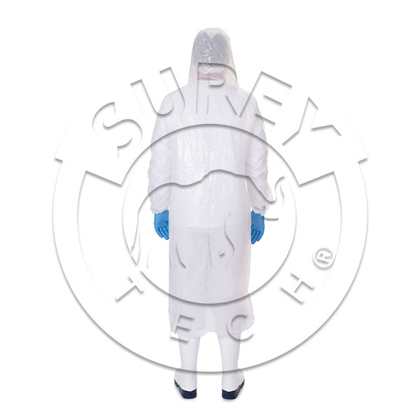 LDPE-PONCHO MIT ÄRMELN