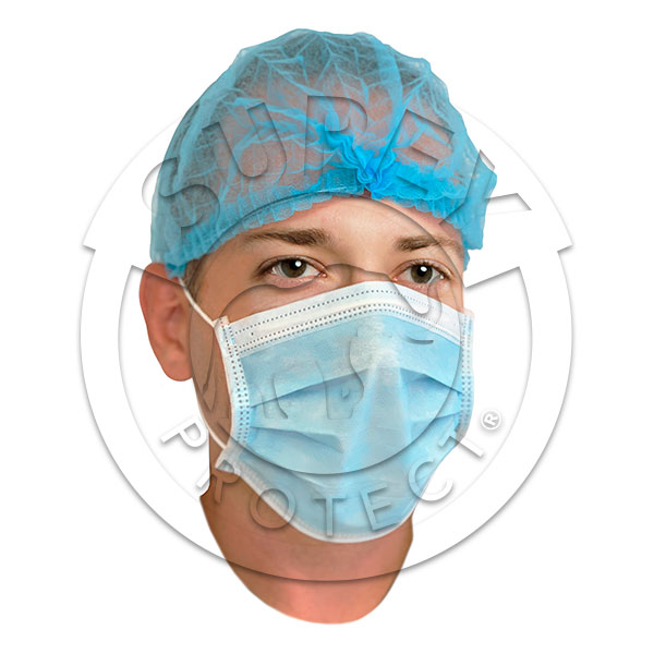 3-LAGIGE MASKE MIT GUMI